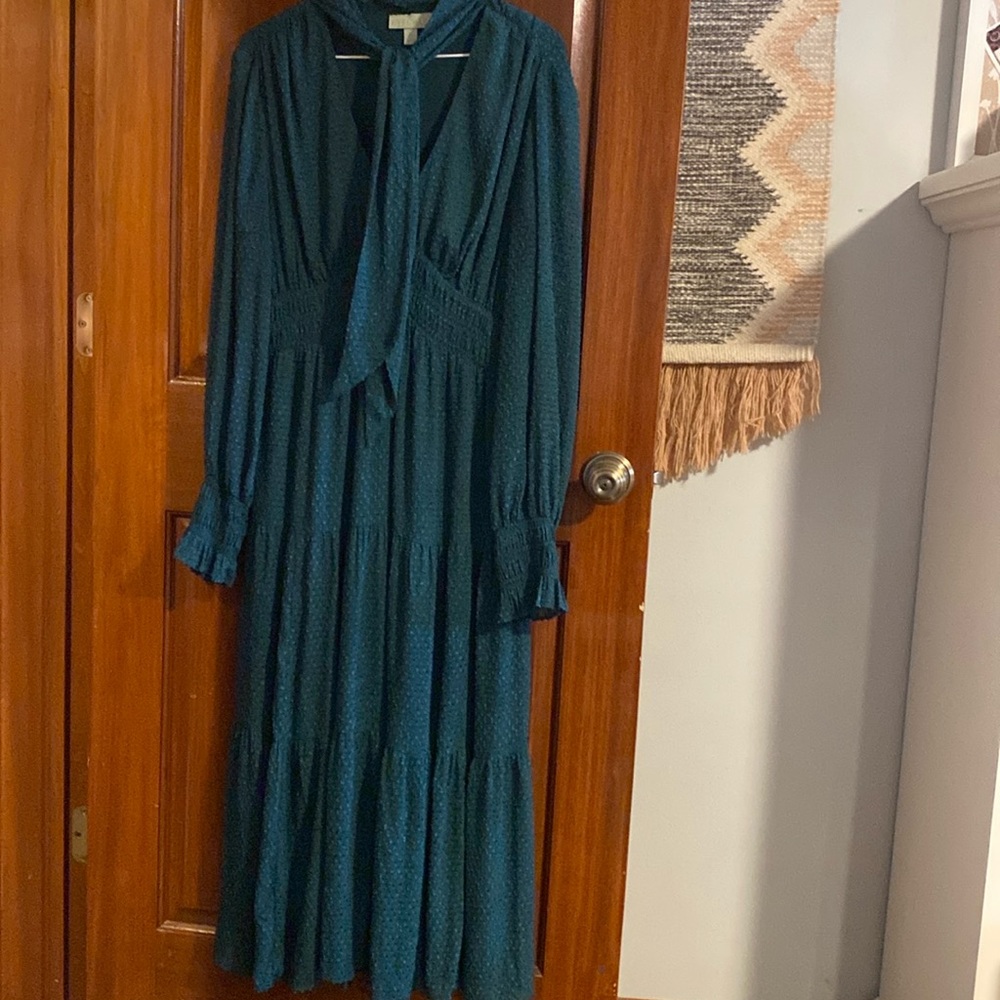 Green dress